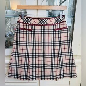 【Burberry】Blue Label Nova Check Skirt Size 2